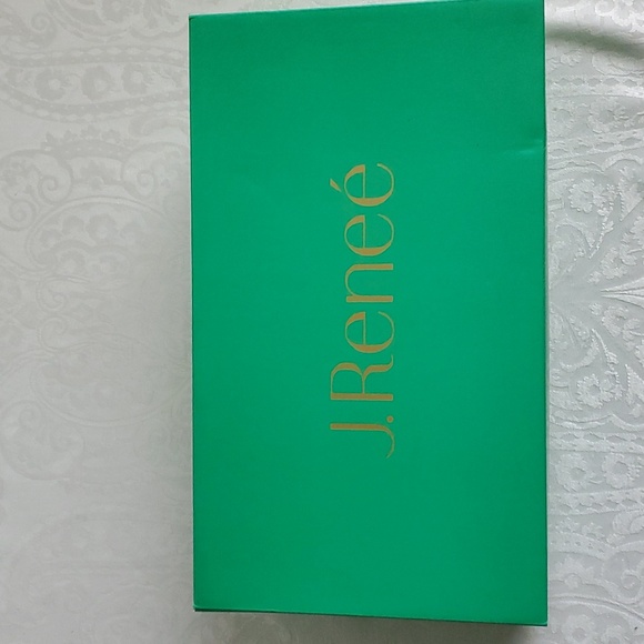 J. Renee Gabino Slingback Shoes New Pewter Powder - Picture 9 of 9